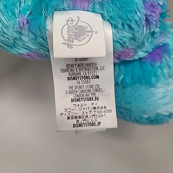 Disney Blue and Purple Stuffed Monster - Picture 5 of 5